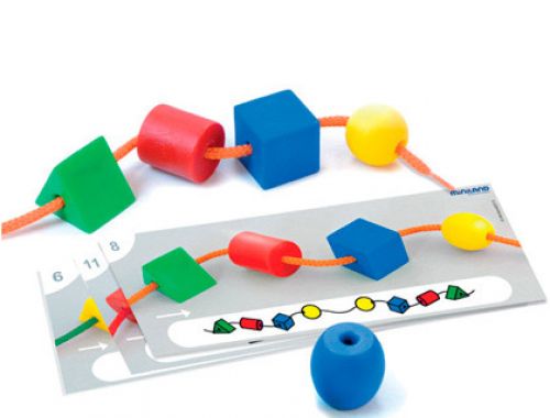 Jogo miniland atividades formas 40 formas + 12 fichas atividades , Miniland , 68497 , 8413082317836